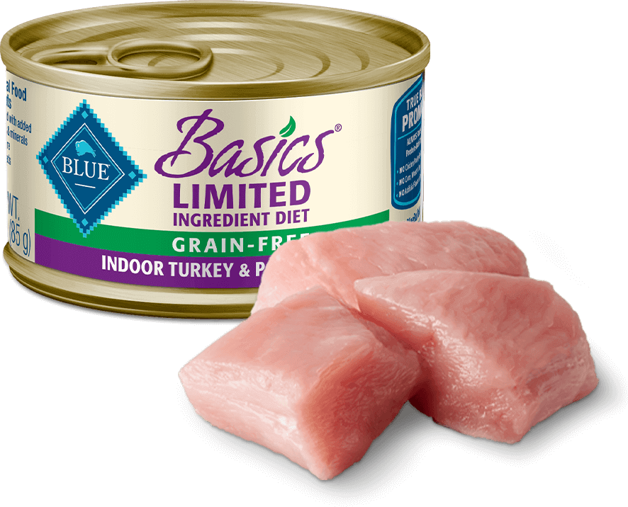 BLUE Buffalo Basics Grain-Free Indoor Turkey And Potato Entrée - Adult Cat